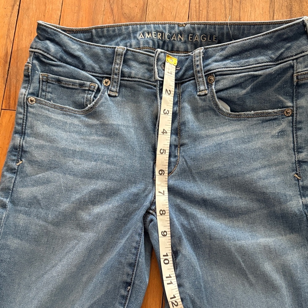 American Eagle Outfitters Blue Skinny Jeans - Picture 4 of 6